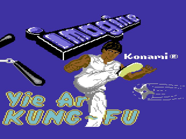 Pantallazo de Yie Ar Kung-Fu para Commodore 64