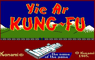 Pantallazo de Yie Ar Kung-Fu para Amstrad CPC