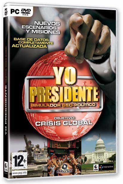 Caratula de Yo Presidente II Objetivo: Crisis Global para PC