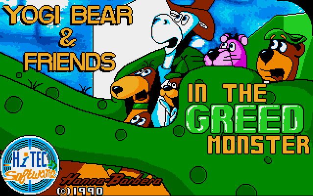 Pantallazo de Yogi Bear & Friends in the Greed Monster para Atari ST