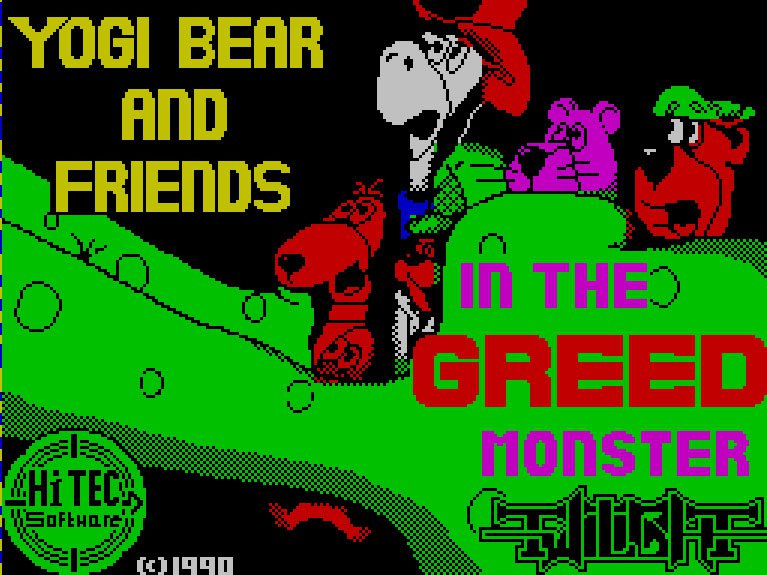 Pantallazo de Yogi Bear and Friends in the Greed Monster para Spectrum