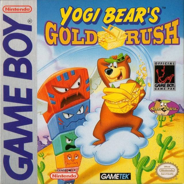 Caratula de Yogi Bear in Yogi Bear's Goldrush para Game Boy