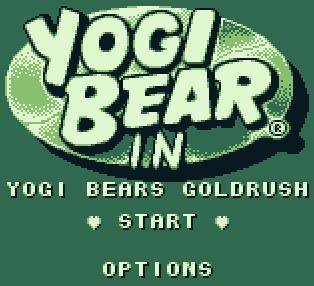 Pantallazo de Yogi Bear in Yogi Bear's Goldrush para Game Boy