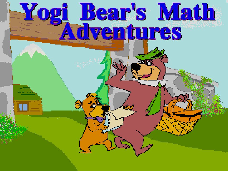 Pantallazo de Yogi Bear's Math Adventures para PC