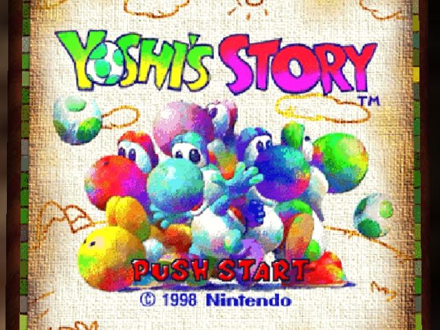 Pantallazo de Yoshi's Story para Nintendo 64