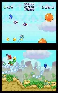 Pantallazo de Yoshi's Touch & Go para Nintendo DS