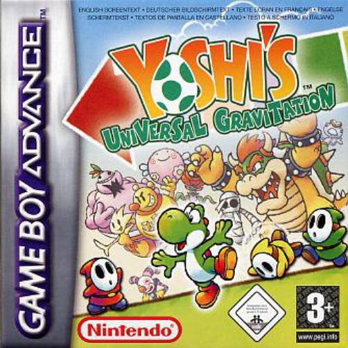 Caratula de Yoshi's Universal Gravitation para Game Boy Advance