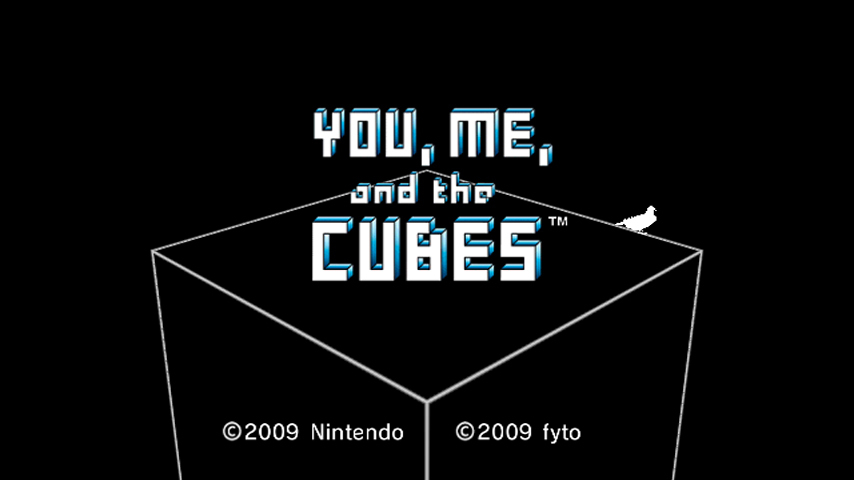 Pantallazo de You, me, and the Cubes (Wii Ware) para Wii