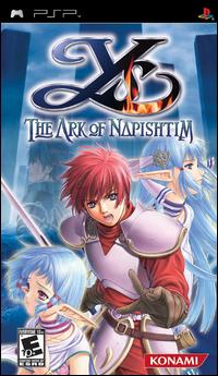 Caratula de Ys: The Ark of Napishtim para PSP