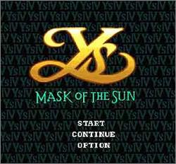 Pantallazo de Ys IV: Mask of the Sun (Japonés) para Super Nintendo