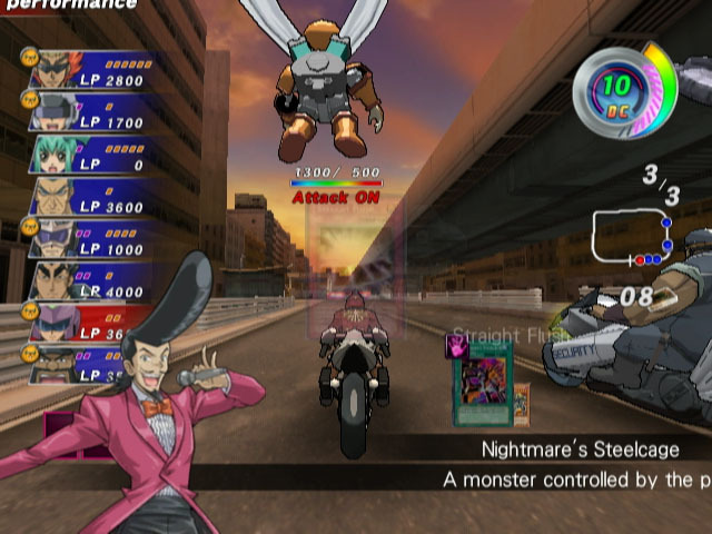 Pantallazo de Yu-Gi-Oh! 5D's Wheelie Breakers para Wii