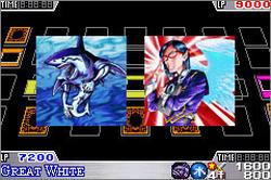 Pantallazo de Yu-Gi-Oh! 7 Trials of Glory: World Championship Tournament 2005 para Game Boy Advance