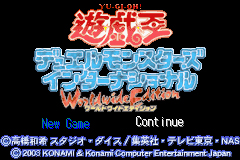 Pantallazo de Yu-Gi-Oh! Duel Monsters International (Japonés) para Game Boy Advance