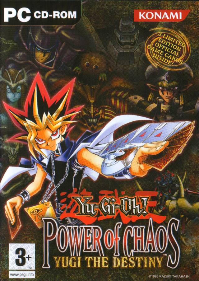 Caratula de Yu-Gi-Oh! Power of Chaos: Yugi the Destiny para PC