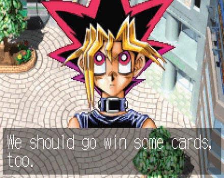 Pantallazo de Yu-Gi-Oh! The Sacred Cards para Game Boy Advance
