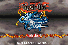 Pantallazo de Yu-Gi-Oh! World Championship Tournament 2004 para Game Boy Advance