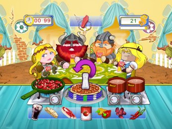 Pantallazo de Yummy Yummy Cooking Jam (WiiWare) para Wii