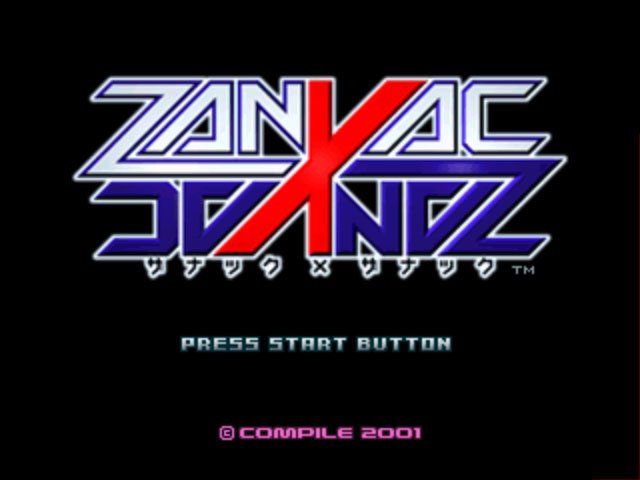 Pantallazo de Zanac X Zanac para PlayStation