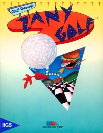 Caratula de Zany Golf para Atari ST