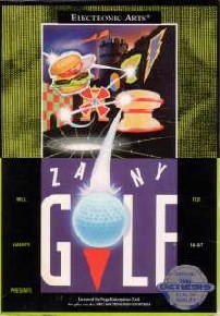 Caratula de Zany Golf para Sega Megadrive