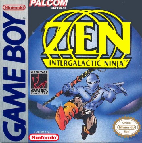 Caratula de Zen: Intergalactic Ninja para Game Boy