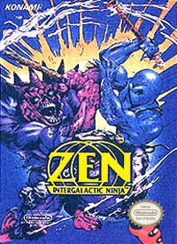 Caratula de Zen: Intergalactic Ninja para Nintendo (NES)