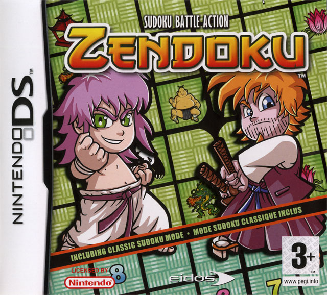 Caratula de Zendoku para Nintendo DS