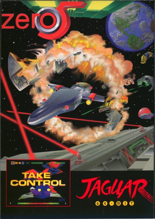 Caratula de Zero 5 para Atari Jaguar