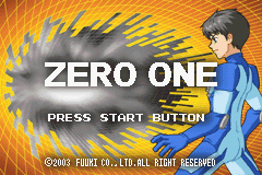 Pantallazo de Zero One (Japonés) para Game Boy Advance