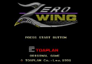 Pantallazo de Zero Wing (Europa) para Sega Megadrive