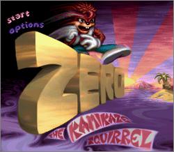 Pantallazo de Zero the Kamikaze Squirrel para Super Nintendo