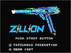 Pantallazo de Zillion para Sega Master System