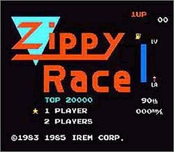 Pantallazo de Zippy Race para Nintendo (NES)