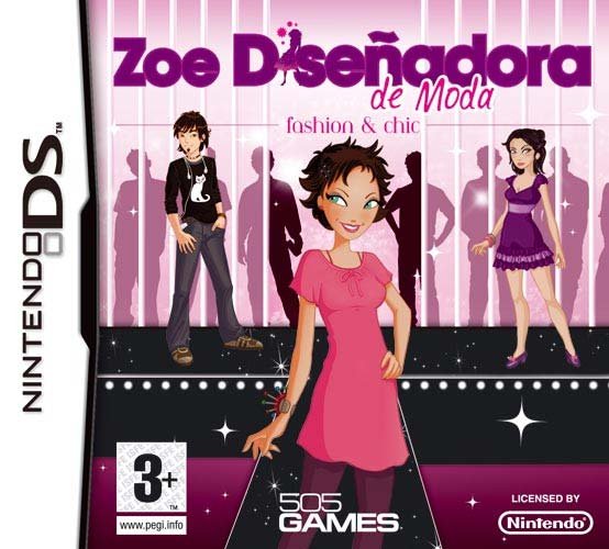 Caratula de Zoe: Diseñadora de Moda - Fashion & Chic para Nintendo DS