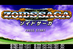Pantallazo de Zoids Saga (Japonés) para Game Boy Advance