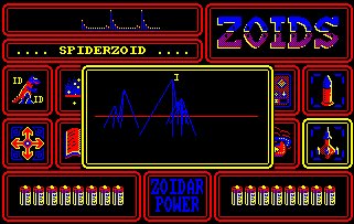 Pantallazo de Zoids para Amstrad CPC