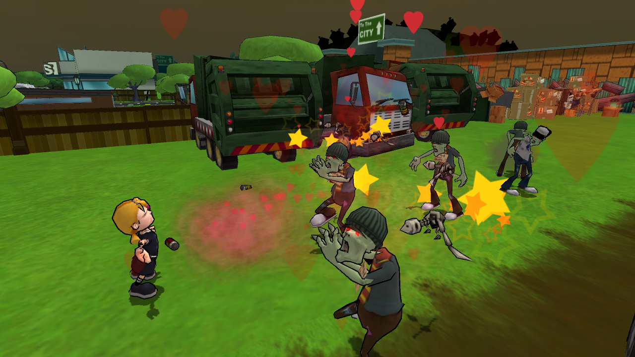 Pantallazo de Zombie Wranglers (Xbox Live Arcade) para Xbox 360