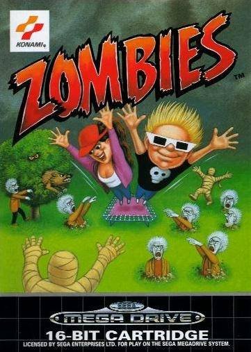 Caratula de Zombies (Europa) para Sega Megadrive
