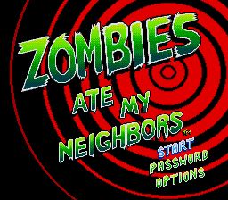 Pantallazo de Zombies Ate My Neighbors para Sega Megadrive