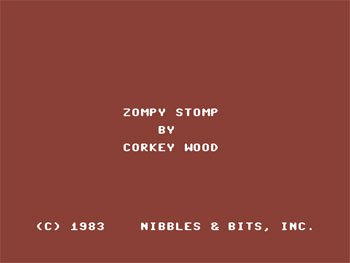 Pantallazo de Zompy Stomp para Commodore 64