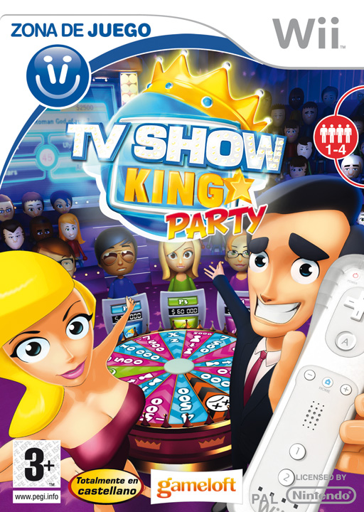 Caratula de Zona de Juego: TV Show King Party para Wii