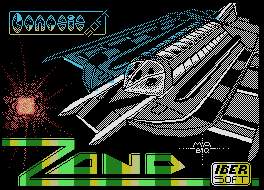 Pantallazo de Zond para MSX