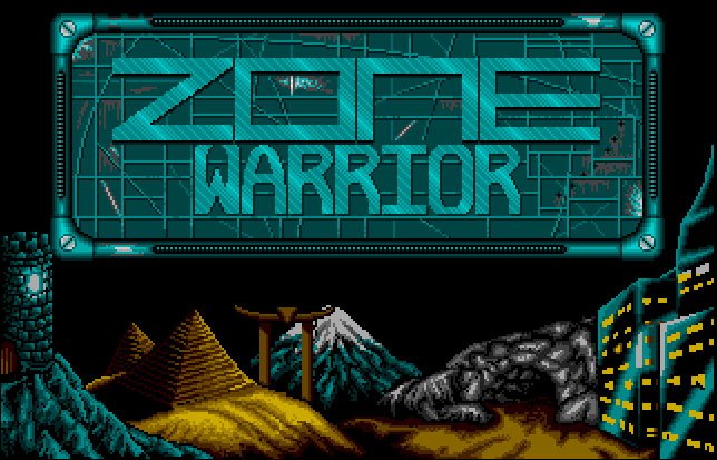 Pantallazo de Zone Warrior para Atari ST