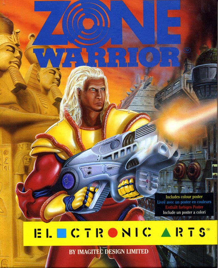 Caratula de Zone Warrior para Atari ST