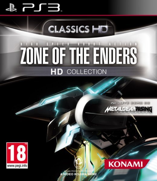 Caratula de Zone of the Enders HD Collection para PlayStation 3