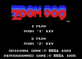 Pantallazo de Zoom 909 para MSX