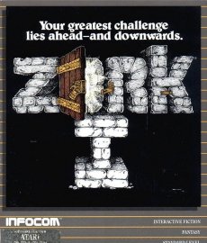 Caratula de Zork I: The Great Underground Empire para Atari ST