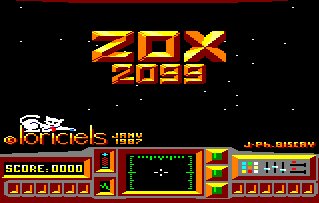 Pantallazo de Zox 2099 para Amstrad CPC