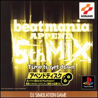Caratula de beatmania APPEND 5thMIX para PlayStation