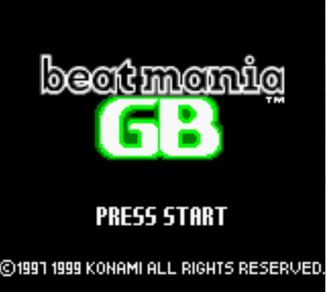 Pantallazo de beatmania GB (Japonés) para Game Boy Color